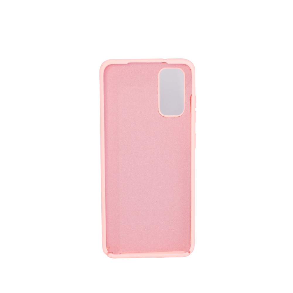 Protectores para celular  para Samsung  S20 Plus Funda de silicona con felpa Rosa